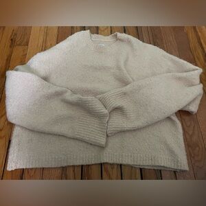 Eddie Bauer Cream Fleece Jacket
